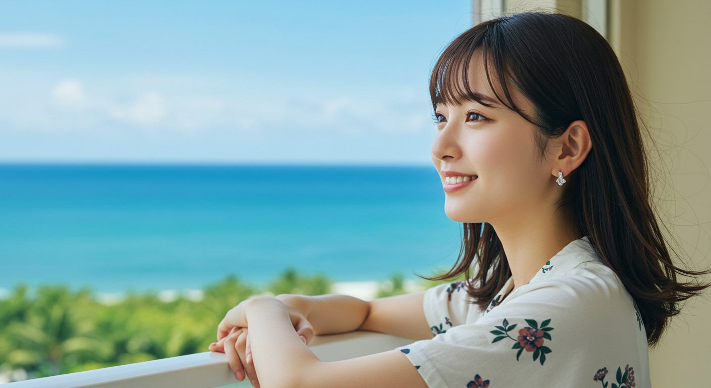 奇跡の開運ピアスで『お金の心配がない未来』を予約した女性